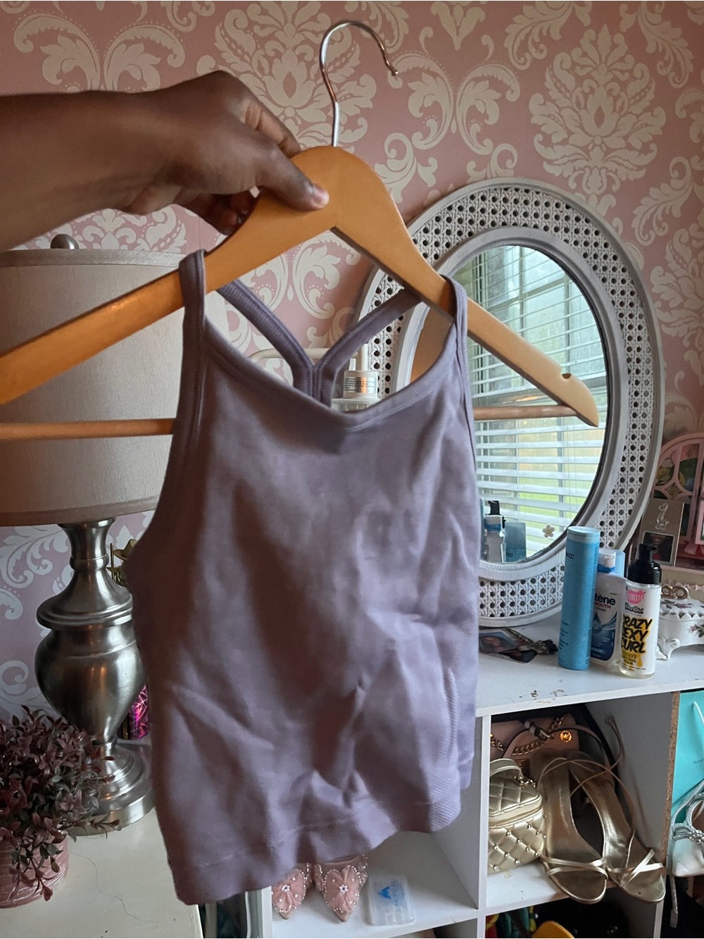 all in motion Lilac Tank Top for Kids